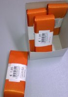 orange - Schleifenband - Uni-Taftband - 40mm - 1445 040...