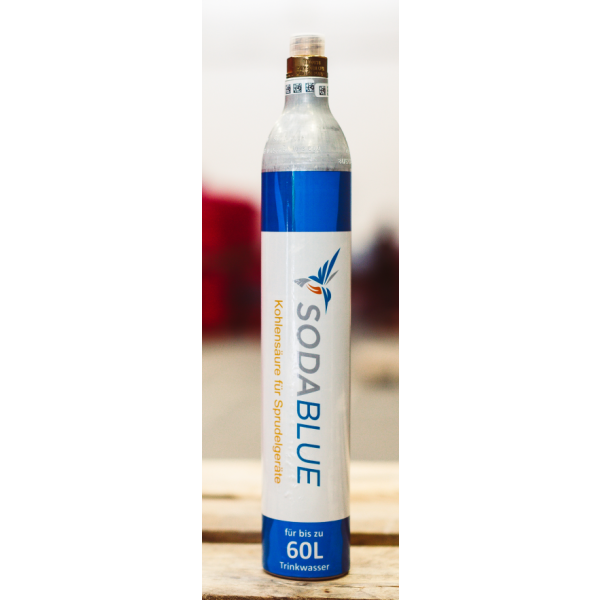 Kohlensäure-Zylinder für bis zu 60 Liter Sprudel Sodastream