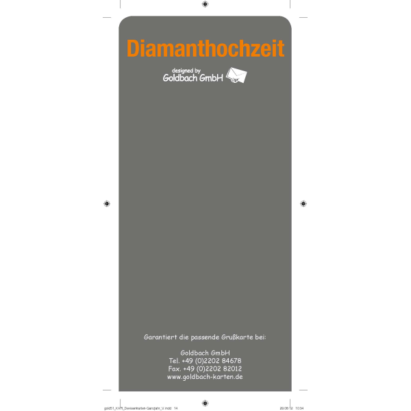Sortiment aus 50 Devisenschildern - Anlassschilder für Grußkartenpräsentation