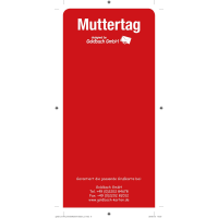 Sortiment aus 50 Devisenschildern - Anlassschilder für Grußkartenpräsentation