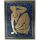 Kachelbild mit Goldlegierung und edlem Rahmen - 3x4 Kacheln im Format 15x15cm - Gesamtgröße mit Rahmen 52 x 67cm - Goldlady - inspiriert von Henri Matisse