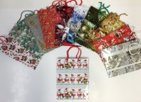 Sortiment Geschenktaschen Tüten Mini Weihnachten -...