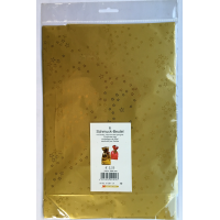 Xmas and more - Schmuckbeutel 21 x 30 cm - gold - mit...