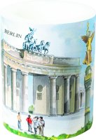 Berlin Kerze - groß - Candle big - Motiv: Berlin