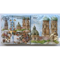 München Servietten - 33 x 33 cm - 3-lagig - 20...