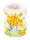 Kerze gross – Candle Big – Format: Ø 12 cm x 10 cm – Brenndauer: 75 Std. - 1 Kerze pro Packung - Narcissus – Narzissen
