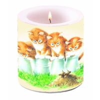Kerze klein Candle small Format: Ø 7,5 cm x 9 cm 1...