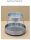 Tischrondell - Tischdrehständer - drehbar - lichtgrau-silber - z.B. geeignet für den Verkauf von Getränkedosen