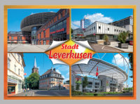 Postkarte – Ansichtskarte - Leverkusen -...