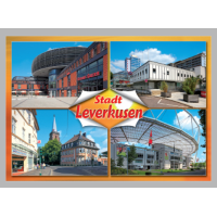 Postkarte – Ansichtskarte - Leverkusen -...