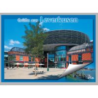 Postkarte – Ansichtskarte - Leverkusen - Weltpostkarte im Format 10,5 x 15cm