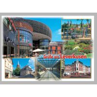 Postkarte – Ansichtskarte - Leverkusen - Weltpostkarte im Format 10,5 x 15cm
