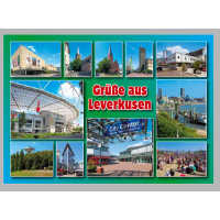 Postkarte – Ansichtskarte - Leverkusen -...