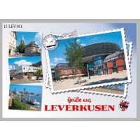 Postkarte – Ansichtskarte - Leverkusen -...