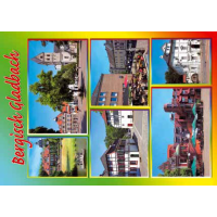 Postkarte Ansichtskarte Bergisch Gladbach Hochformat 6...
