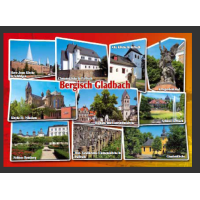 Postkarte Ansichtskarte Bergisch Gladbach 10 Motive...
