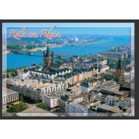 Postkarte Ansichtskarte Köln Weltpostkarte im Format...