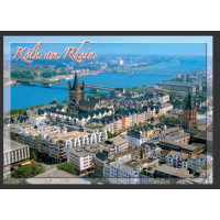 Postkarte Ansichtskarte Köln Weltpostkarte im Format...