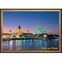 Postkarte Ansichtskarte Köln Querformat Altstadt Dom...