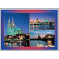 Postkarte Ansichtskarte Köln Weltpostkarte im Format...