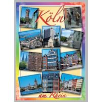 Postkarte Ansichtskarte Köln Weltpostkarte im Format...