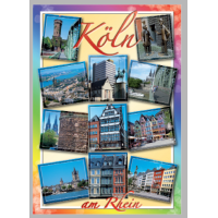 Postkarte Ansichtskarte Köln Weltpostkarte im Format...