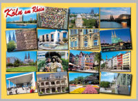 Köln - Postkarte - Ansichtskarte - Weltpostkarte -...