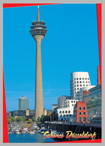 12-DUS-003 Decard - Düsseldorf - Postkarte - Ansichtskarte - Weltpostkarte - 10,5 x 15 cm - UVP: € 0,50