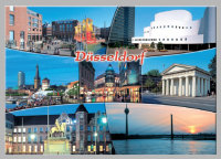 12-DUS-014 Decard - Düsseldorf - Postkarte -...