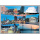 Postkarte Ansichtskarte Düsseldorf Weltpostkarte im Format 10,5 x 15cm Abend Panorama
