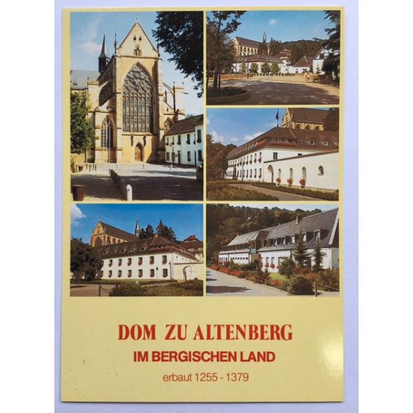 Postkarte Ansichtskarte Altenberg Altenberger Dom Weltpostkarte