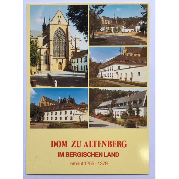 Postkarte Ansichtskarte Altenberg Altenberger Dom Weltpostkarte