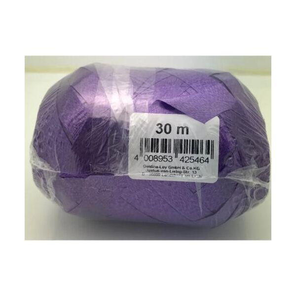 Eiknäuel Kräuselband 10mm x 30m Lila Polyband Geschenkband