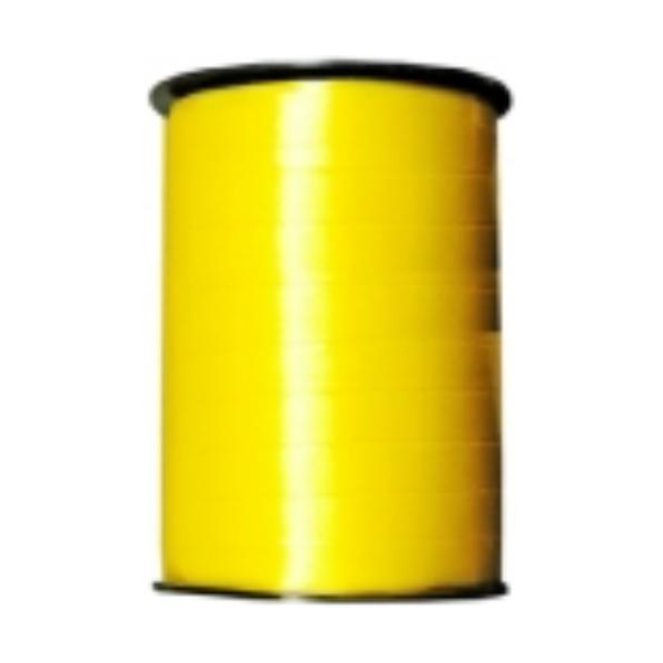 Großspule - Kräuselband - Ringelband - Polyband – 10mm x 250m oder 5mm x 500m – gelb