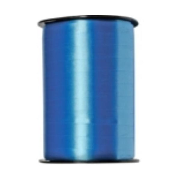 Großspule - Kräuselband - Ringelband - Polyband – 10mm x 250m oder 5mm x 500m - mittelblau