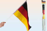 Deutschlandflagge - ca. 30 x 46 cm mit 60cm...
