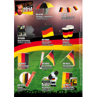 Deutschlandflagge - Deutschlandfahne - ca. 90 x 150 cm -...