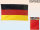 Deutschlandflagge - Deutschlandfahne - ca. 90 x 150 cm - im Polybeutel - Art. 00/0852 - Fanartikel Deutschland zur WM oder EM