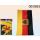 Deutschlandflagge mit Metallösen und Bundesadler - ca. 90 x 150 cm - im Polybeutel - Art. 00/0853 - Fanartikel Deutschland zur WM oder EM