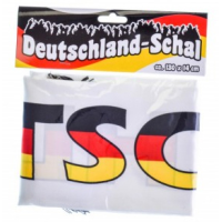 Deutschland-Schal - Serie "Deutschlandflagge" ca. 130 x 14 cm - im Polybeutel - Art. 00/0764 - UVP: € 2,99