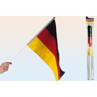 Kunststoff-Römerhelm - Deutschlandflagge - ca. 27,5 x 22,5 cm - Art. 00/0988 - Fanartikel Deutschland zur WM oder EM