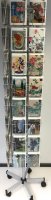 Sortiment Kunstkarten mit Drehständer - 64 Dekore Doppelkarten mit Briefumschlag á 5 Stück - 320 Karten