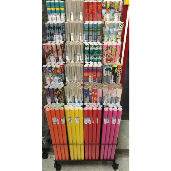 10x Rollregal 131 Cm Breit – Hochwertig Verchromt, Mit 4 Böden, Höhenverstellbar, Klappbarer Boden, Für Verkauf Und Lagerung