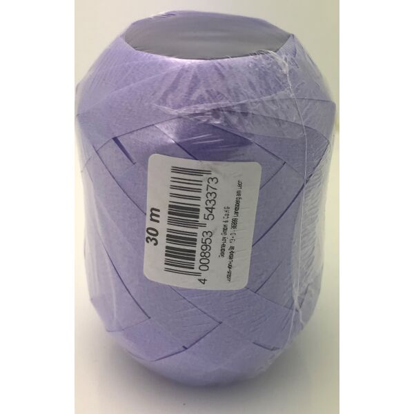 Eiknäuel Kräuselband 10mm x 30m Flieder fliederfarbenes Polyband Schmuckband