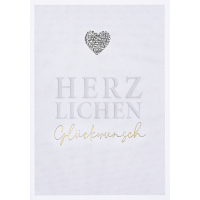 A Herzlichen Glückwunsch Grußkarte Serie...