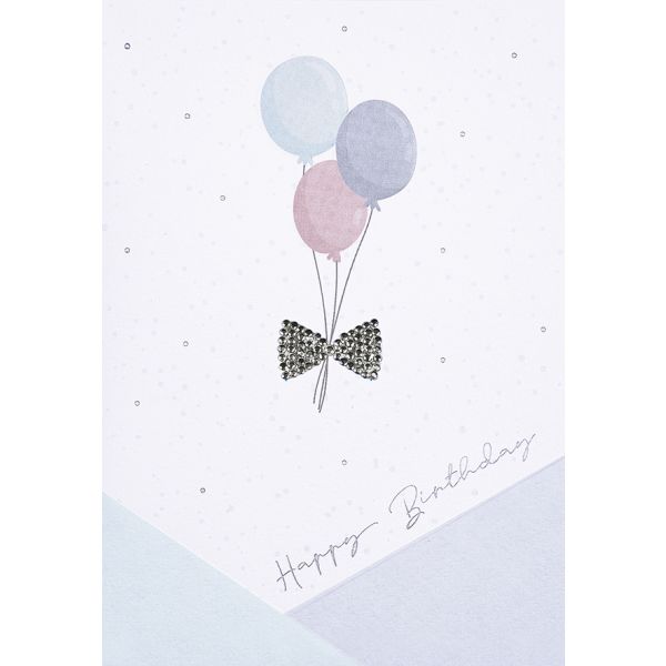 A - GEBURTSTAG - Happy Birthday - Serie Diamond - Glückwunschkarte im Format 11,6x16,6cm mit Briefumschlag