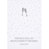 Allgemeine Glückwünsche Sektgläser Diamond...