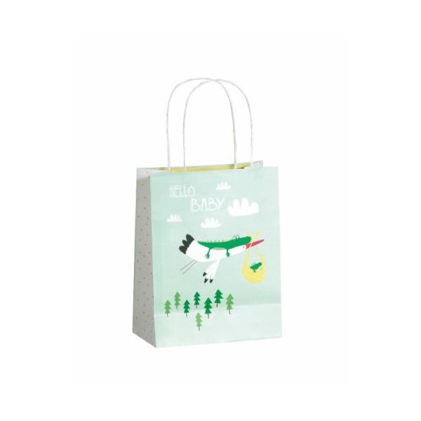 Baby - Geburt - Freudiges Ereignis - Geschenktasche Midi/Medium - B18 x T9 x H23cm - 2024