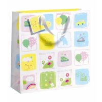 Baby - Geburt - Freudiges Ereignis - Geschenktasche - B33...