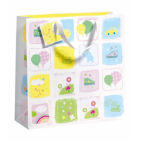 Baby - Geburt - Freudiges Ereignis - Geschenktasche - B33...